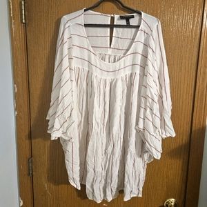 Plus size Lane Bryant gauzy top